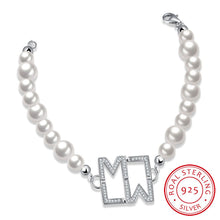 925 sterling silver pulseras LW Beaded bracelet girl sport STVH 11 ELY