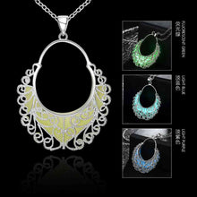 Glowing Necklace necklaces Pattern moon bead necklace diy LUYN 46 ELY
