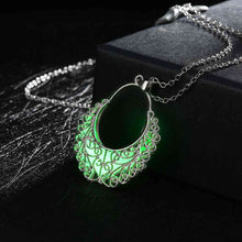 Glowing Necklace necklaces Pattern moon bead necklace diy LUYN 46 ELY