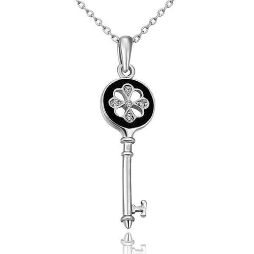 acessorios para mulher pendant Key lock lever collier plastron horloge 74 ELY