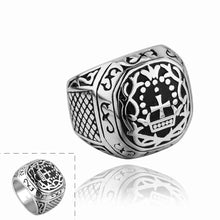 punk style stainless steel rings Mysterious Church anel masculino floating charms MAYAR 21 ELY