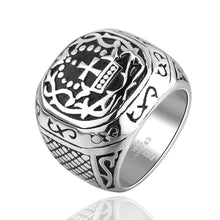 punk style stainless steel rings Mysterious Church anel masculino floating charms MAYAR 21 ELY