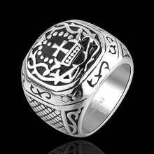 punk style stainless steel rings Mysterious Church anel masculino floating charms MAYAR 21 ELY
