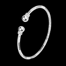 silver Coil men bracelet bijouterie SMTB232 ELY