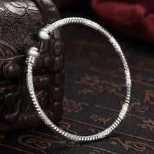 silver Coil men bracelet bijouterie SMTB232 ELY