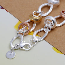 silver pulseras insets heart lock pulseira charm HBH 36 ELY