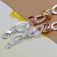 silver pulseras insets heart lock pulseira charm HBH 36 ELY