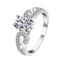 silver wedding rings Blue magic ring men joias279 ELY