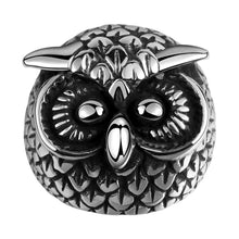 stainless steel ring Owl shape anel de ouro wedding jewelry MAYAR1 6 ELY