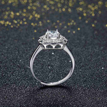 Pure 925 Sterling Silver rings for men Insets flowers anillo bijoux139 ELY