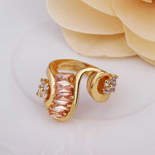18K Gold Plating wedding ring tooth io anillos bear jewelry222 ELY
