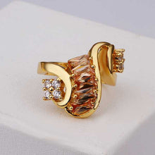 18K Gold Plating wedding ring tooth io anillos bear jewelry222 ELY