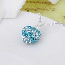 Shamballa necklace men love blue crystal collares women 25 ELY