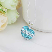 Shamballa necklace men love blue crystal collares women 25 ELY