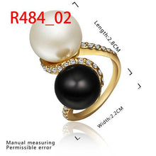 acessorios para mulher rings for men black and white beads men ring jewelry249 ELY