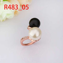 acessorios para mulher rings for men black and white beads men ring jewelry249 ELY