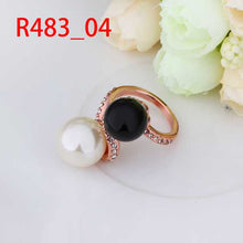 acessorios para mulher rings for men black and white beads men ring jewelry249 ELY