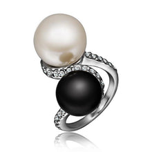 acessorios para mulher rings for men black and white beads men ring jewelry249 ELY