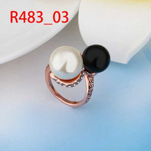 acessorios para mulher rings for men black and white beads men ring jewelry249 ELY