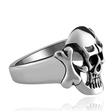 punk style stainless steel wedding rings skull Terror machine men ring Personalized MAYAR 7 ELY
