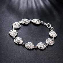 silver bracelets Full roses one direction jewelry display HBH 22 ELY
