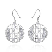 silver earing Insets Moon drop pendientes to us bear diy 212 ELY