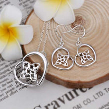 silver jewelry set african jewelry set floating charms182 ELY