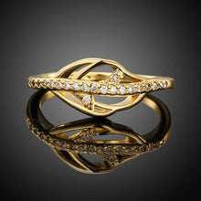 18K Gold Plated rings insets A transverse anel masculino SKGR 69 ELY