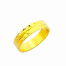 18k gold plated ring circle broad anillos bear jewelry YHDR 16 ELY