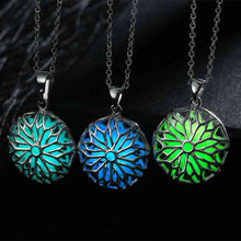 Glowing Film statement necklace Hollow circle maxi necklace jewelry3 1 ELY