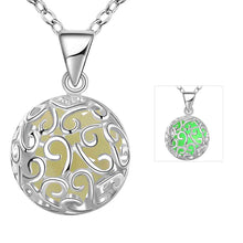 Glowing Film statement necklace Hollow circle maxi necklace jewelry3 1 ELY