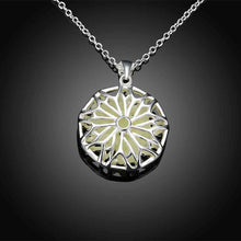 Glowing Film statement necklace Hollow circle maxi necklace jewelry3 1 ELY