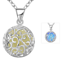 Glowing Film statement necklace Hollow circle maxi necklace jewelry3 1 ELY