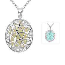 Glowing Film statement necklace Hollow circle maxi necklace jewelry3 1 ELY