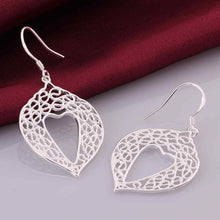 silver earings jewelry heart stud brincos de festa floating charms 227 ELY
