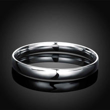 silver friendship bangle Glossy oval women bracelet Hand Madeball SMTB169 ELY