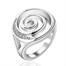 silver rings Inset G Style aliancas collier plastron femme 52 ELY