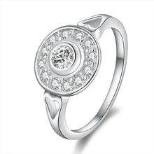 silver rings Inset G Style aliancas collier plastron femme 52 ELY