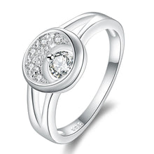 silver rings Inset G Style aliancas collier plastron femme 52 ELY