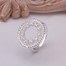 silver rings Inset G Style aliancas collier plastron femme 52 ELY