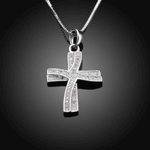 18K Gold Plating necklaces Cross collares mujer bijoux women ELY