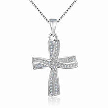 18K Gold Plating necklaces Cross collares mujer bijoux women ELY