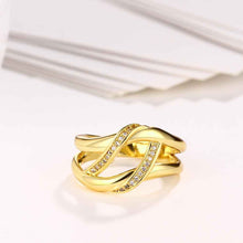 18K Gold Plating rings for men Bridging anillos jewerly accessories3 7 ELY