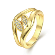 18K Gold Plating rings for men Bridging anillos jewerly accessories3 7 ELY