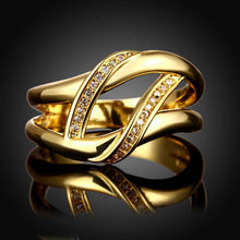 18K Gold Plating rings for men Bridging anillos jewerly accessories3 7 ELY