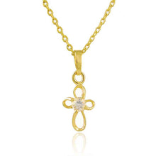 24k gold plated pendant necklace pierced petal crystal collier charm272 ELY