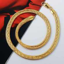 Austrian Crystal collar necklace 1 m sideways flat snake chain bead necklace joyas ELY