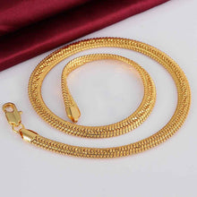 Austrian Crystal collar necklace 1 m sideways flat snake chain bead necklace joyas ELY