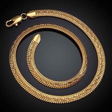 Austrian Crystal collar necklace 1 m sideways flat snake chain bead necklace joyas ELY