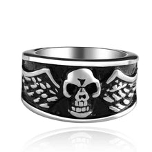 Maya stainless steel engagement ring skull fly wing men ring diy MAYAR 13 ELY